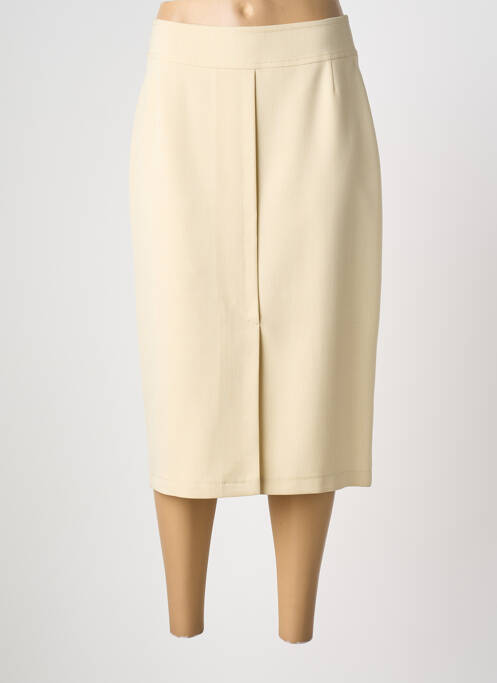 Fustă midi bej PL COUTURE femeie