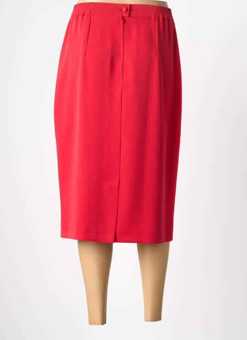 Fustă midi roșu PL COUTURE femeie