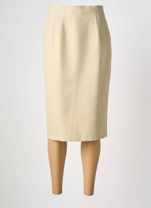 Fustă midi bej PL COUTURE femeie