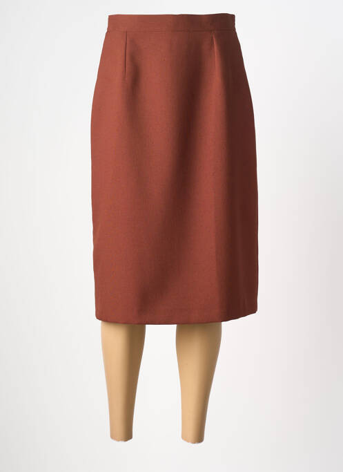 Fustă midi maro PL COUTURE femeie