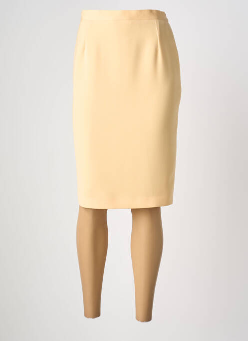 Fustă midi bej SARAH B femeie