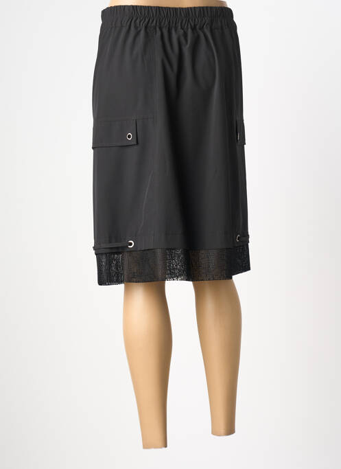 Fustă midi negru GRIFFON femeie