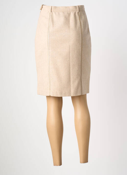 Fustă midi bej PAUSE CAFE femeie