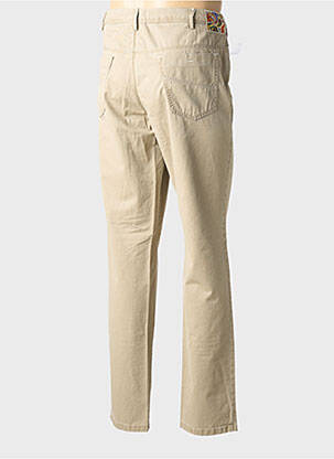 Pantalon slim elasticitate mărime normală bej MMX bărbat