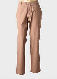 Pantalon chino elasticitate mărime normală maro BRUNO SAINT HILAIRE homme