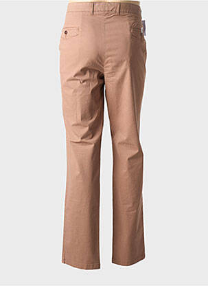 Pantalon chino elasticitate mărime normală maro BRUNO SAINT HILAIRE bărbat