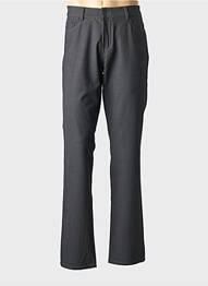 Pantalon drept țesătură melanj mărime normală gri BRUNO SAINT HILAIRE bărbat
