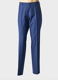 Pantalon slim talie cu cleme talie înaltă albastru ROY ROBSON bărbat