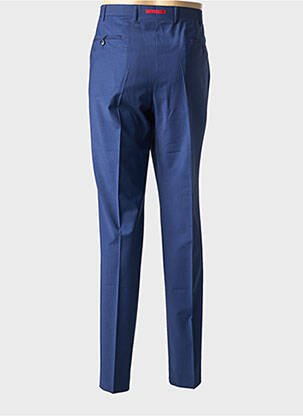 Pantalon slim talie cu cleme talie înaltă albastru ROY ROBSON bărbat