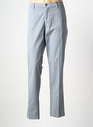 Pantalon chino țesătură poplin mărime normală gri TRUSSARDI JEANS homme