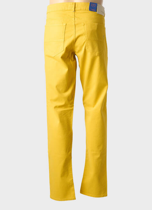 Blugi cu croială slim galben TRUSSARDI JEANS bărbat