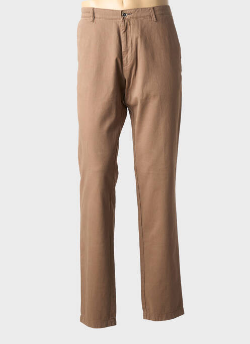 Pantalon chino maro BRUNO SAINT HILAIRE bărbat