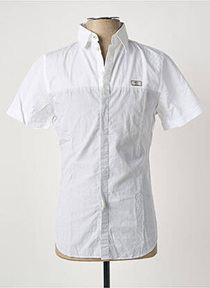 Cămașă cu mâneci scurte alb CERRUTI 1881 bărbat