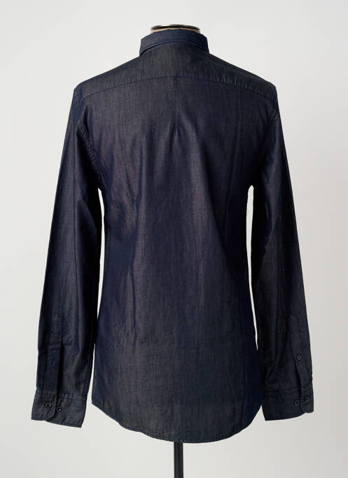 Cămașă cu mâneci lungi albastru TRUSSARDI JEANS bărbat