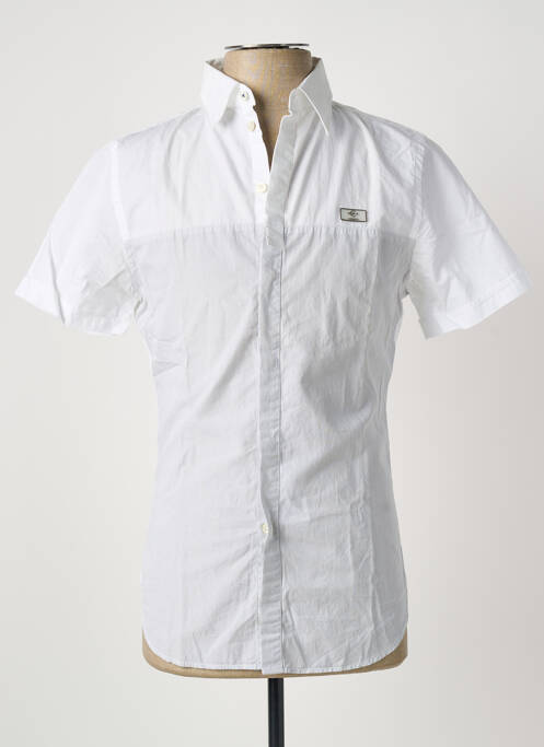 Cămașă cu mâneci scurte alb CERRUTI 1881 bărbat