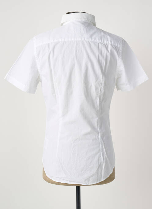 Cămașă cu mâneci scurte alb CERRUTI 1881 bărbat