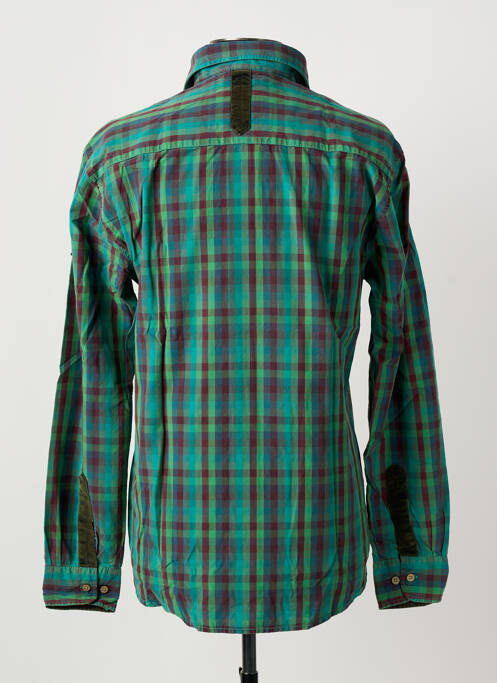 Cămașă cu mâneci lungi verde MONTE CARLO bărbat