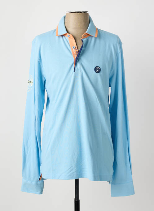 Polo albastru LA SQUADRA bărbat