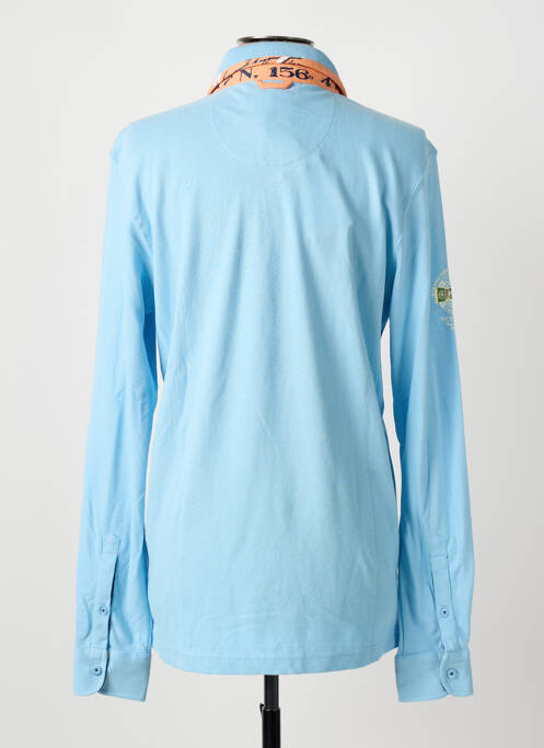 Polo albastru LA SQUADRA bărbat