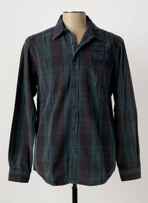 Cămașă cu mâneci lungi gri MONTE CARLO bărbat