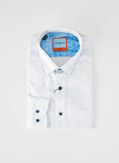 Cămașă cu mâneci lungi alb DARIO BELTRAN bărbat