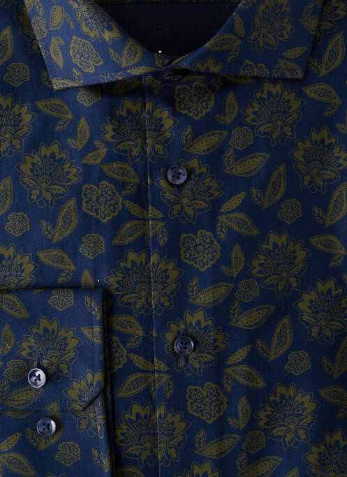 Cămașă cu mâneci lungi albastru SEIDEN STICKER bărbat