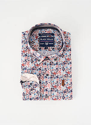 Cămașă cu mâneci lungi albastru BLACK WELLIS bărbat