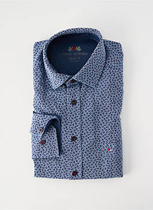 Cămașă cu mâneci lungi albastru JUPITER bărbat