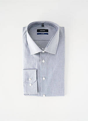 Cămașă cu mâneci lungi gri SEIDEN STICKER bărbat