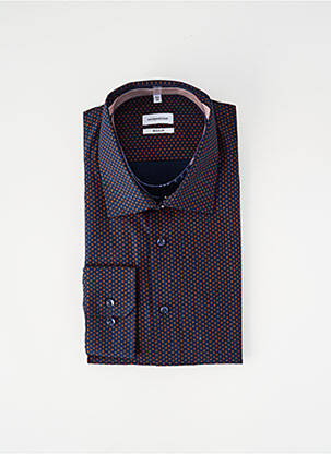 Cămașă cu mâneci lungi albastru SEIDEN STICKER bărbat