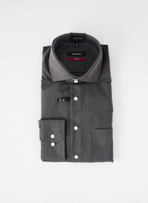 Cămașă cu mâneci lungi gri SEIDEN STICKER bărbat
