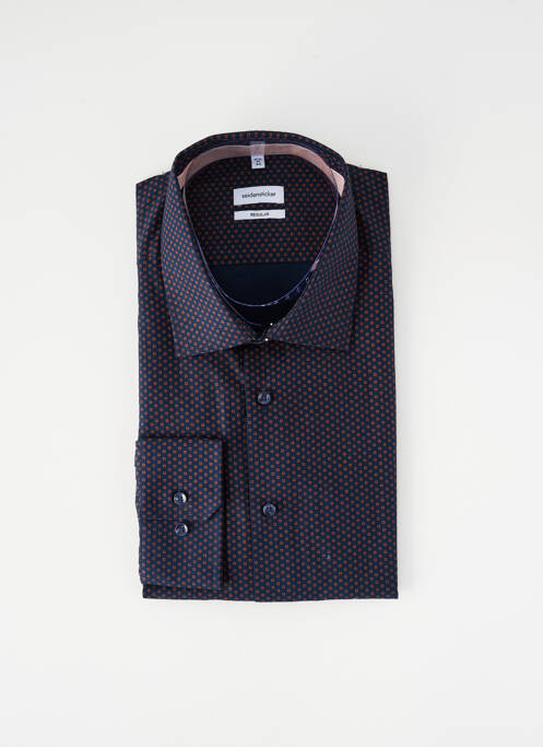 Cămașă cu mâneci lungi albastru SEIDEN STICKER bărbat