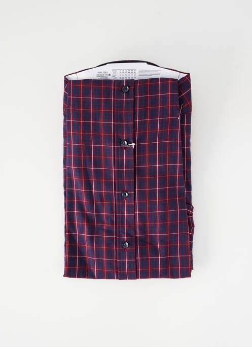 Cămașă cu mâneci lungi violet SEIDEN STICKER bărbat