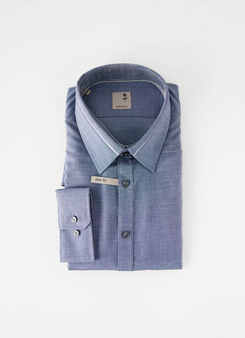 Cămașă cu mâneci lungi albastru SEIDEN STICKER bărbat