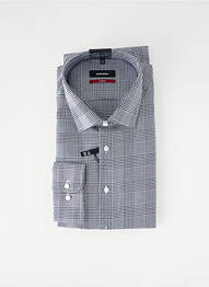 Cămașă cu mâneci lungi croială cambrată negru SEIDEN STICKER homme