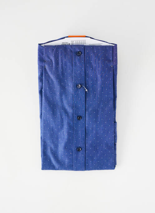 Cămașă cu mâneci lungi albastru SEIDEN STICKER bărbat