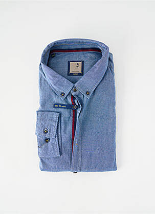 Cămașă cu mâneci lungi albastru SEIDEN STICKER bărbat