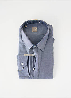 Cămașă cu mâneci lungi albastru SEIDEN STICKER bărbat