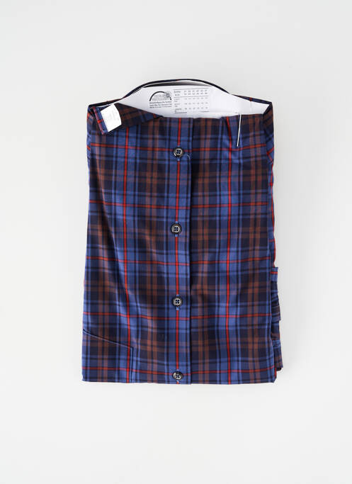 Cămașă cu mâneci lungi albastru SEIDEN STICKER bărbat