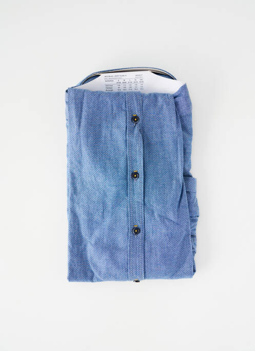 Cămașă cu mâneci lungi albastru SEIDEN STICKER bărbat