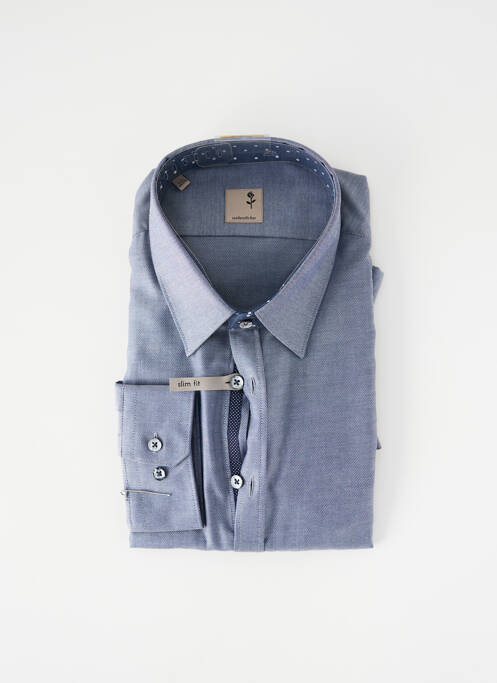 Cămașă cu mâneci lungi albastru SEIDEN STICKER bărbat