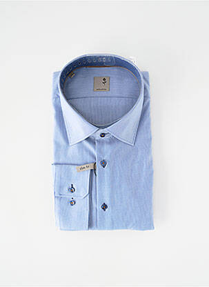 Cămașă cu mâneci lungi albastru SEIDEN STICKER bărbat