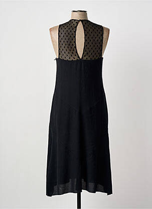 Rochie midi fără mâneci fără mâneci negru SONIA RYKIEL femeie