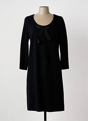 Rochie midi țesătură crep mâneci lungi negru SONIA RYKIEL femeie