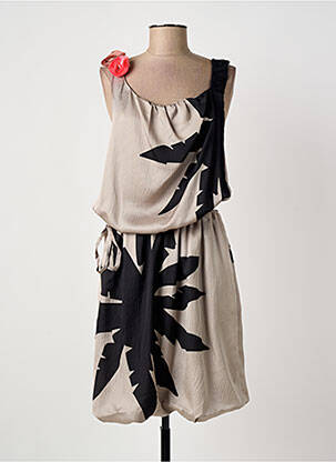 Rochie midi bej SONIA RYKIEL femeie