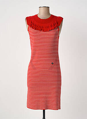 Rochie midi fără mâneci fără mâneci roșu SONIA RYKIEL femeie