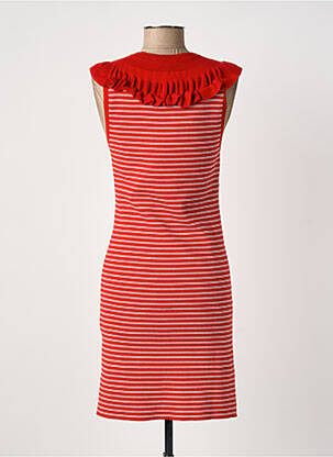 Rochie midi fără mâneci fără mâneci roșu SONIA RYKIEL femeie