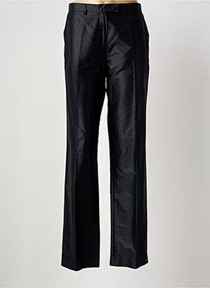 Pantalon drept țesătură poplin talie înaltă negru SONIA RYKIEL femeie