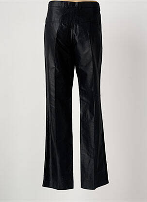 Pantalon drept țesătură poplin talie înaltă negru SONIA RYKIEL femeie