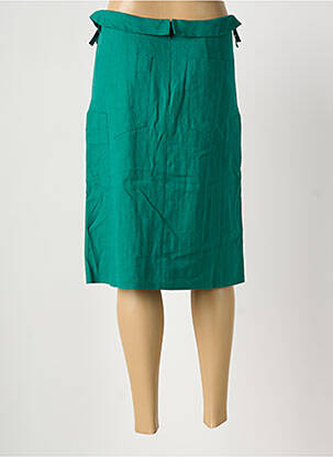 Fustă midi croială dreaptă verde SONIA RYKIEL femeie